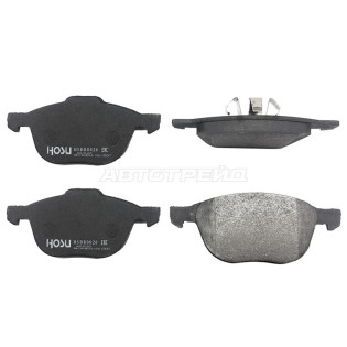 Колодки тормозные перед FORD FOCUS II/III/IV/KUGA I/KUGA II/MAZDA 3 BK/BL/PREMACY CP/CR/VOLVO S40 HOSU