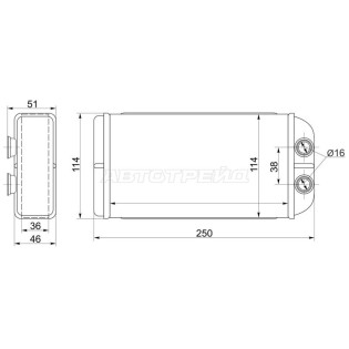 Радиатор отопителя салона HONDA CIVIC/PARTNER 95-01/CR-V RD1 99-01 SAT