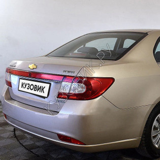 Бампер задний в цвет кузова Chevrolet Epica (2006-2013) 55U - Linen Beige - Бежевый