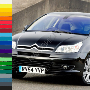 Бампер передний в цвет кузова Citroen C4 1 (2004-2008) Бампер передний в цвет кузова Citroen C4 1 (2004-2008)
