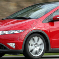 Крыло переднее левое в цвет кузова Honda Civic 8 (2006-2011) хэтчбек