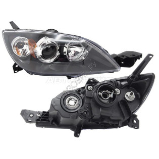 Фара MAZDA 3/AXELA 03-08 прав 5D под электрокорректор (Евросвет) TYC