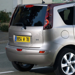 Бампер задний в цвет кузова Nissan Note (2005-2009)