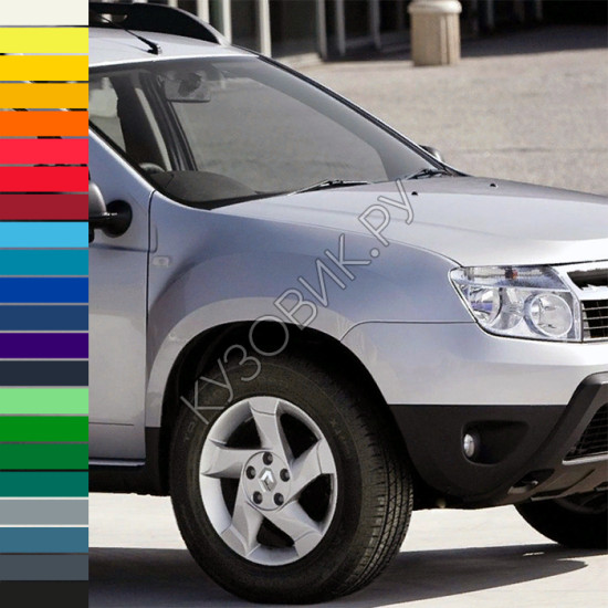 Крыло переднее правое в цвет кузова Renault Duster (2010-2015) Крыло переднее правое в цвет кузова Renault Duster (2010-2015)