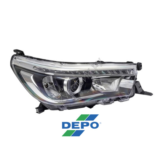 Фара правая Toyota Hilux (2015-) DEPO