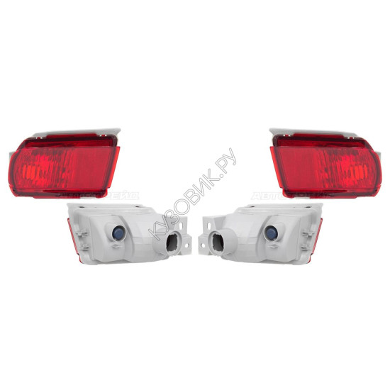 Фары противотуманные Тойота Ланд Крузер Прадо Toyota LandCruiserPrado 150 (2009-2017) комплект 2 штуки левая и правая TOYOTA высокое качество